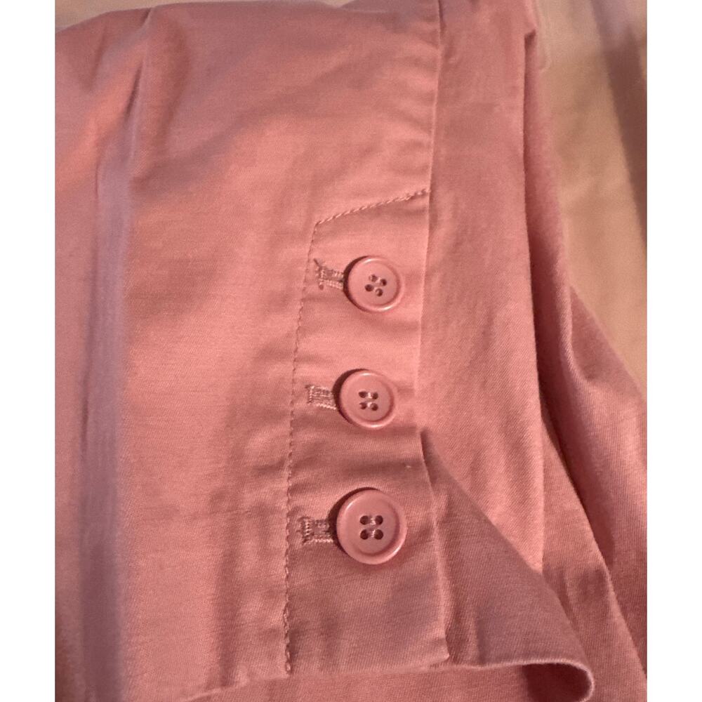 Talbots Perfect Crop Pink Pants Size 16P - Picture 5 of 5